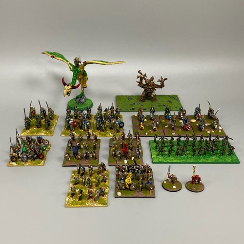 Painted 10mm wood elf - painted,