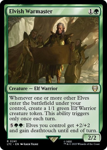Elvish warmaster - 1x,